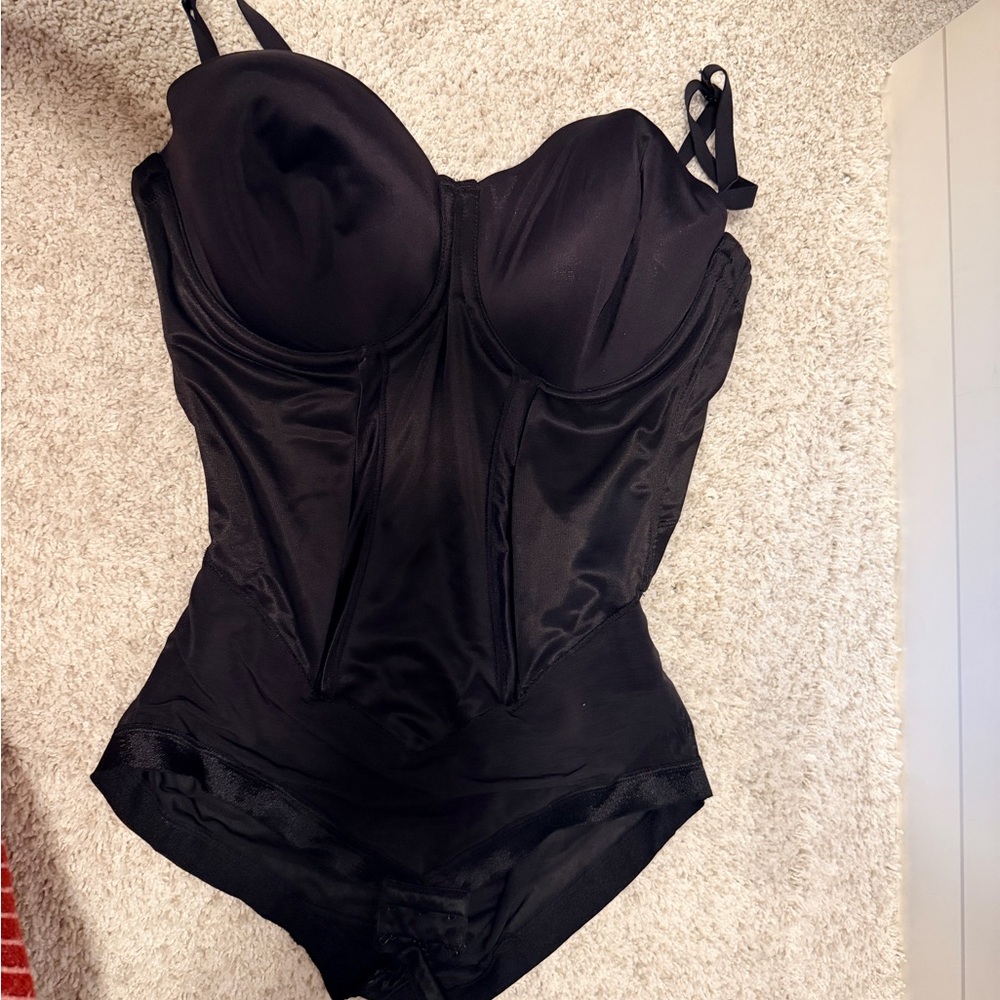 Maidenform Black Shapewear Bodysuit